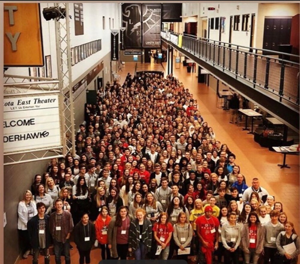 Hope Squads from around the region gathered for a conference at Lakota East this month.